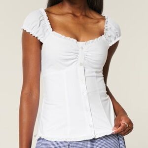 Hollister On/Off-the-Shoulder Blouse